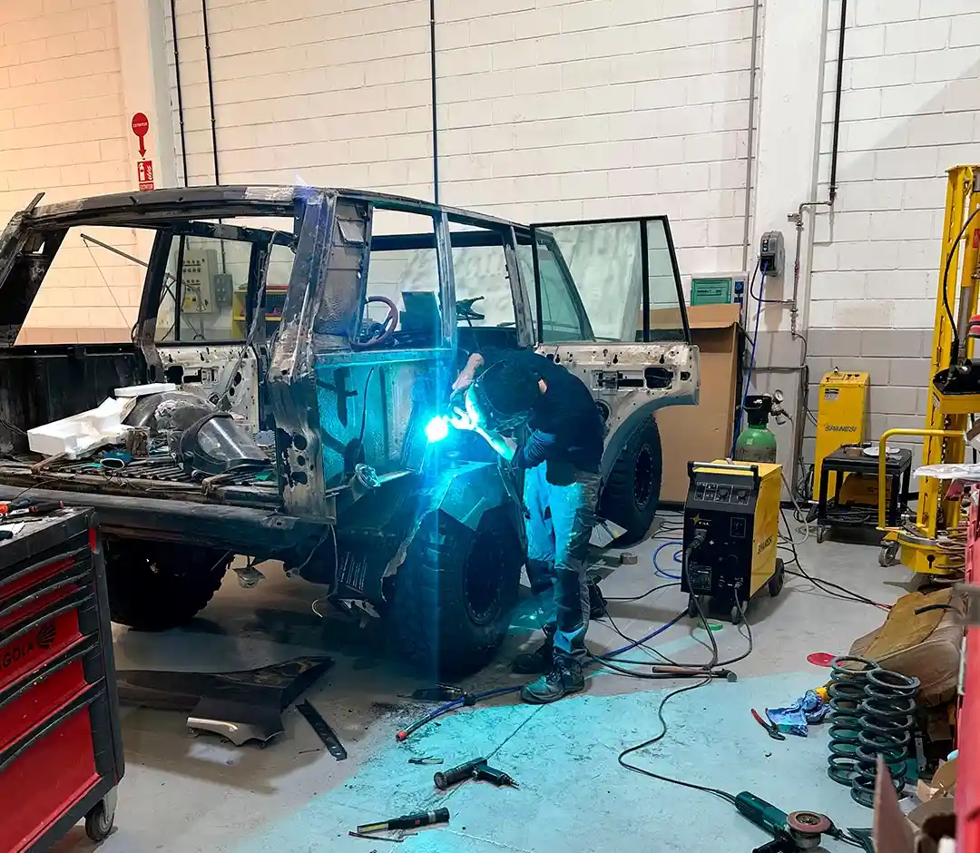 Especialistas en restauración Range Rovers Classic
