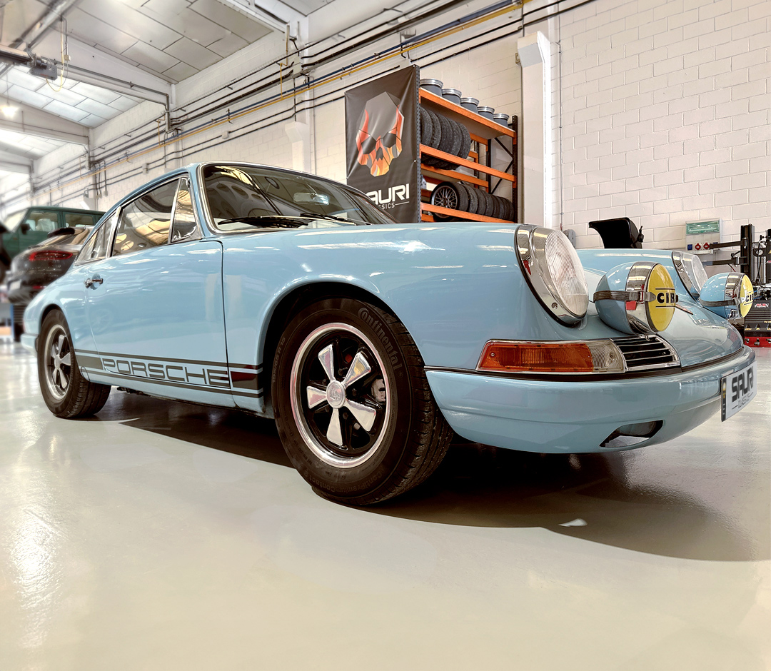 Porsche 911S de 1967 con acabados clásicos